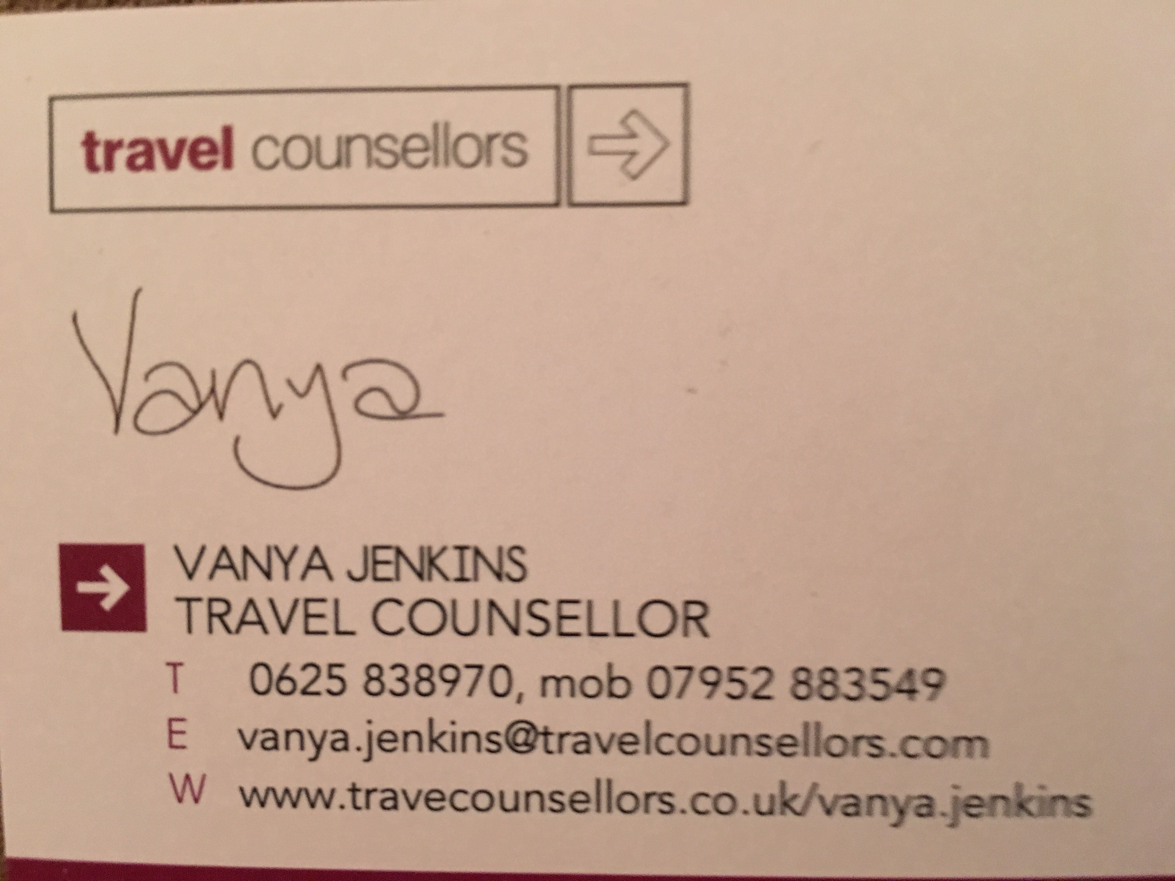 Logo of Travel Counsellors